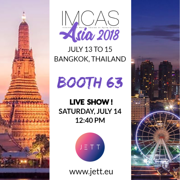 JETT na IMCAS Asia 2018